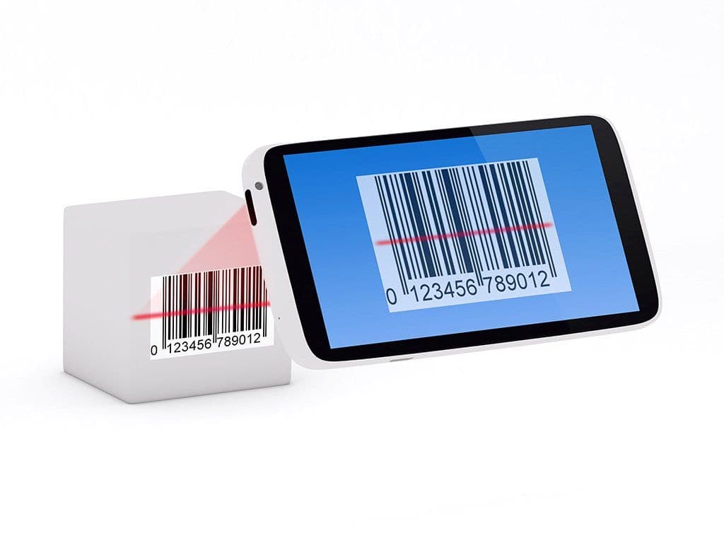 Women scanning package in a warehouse